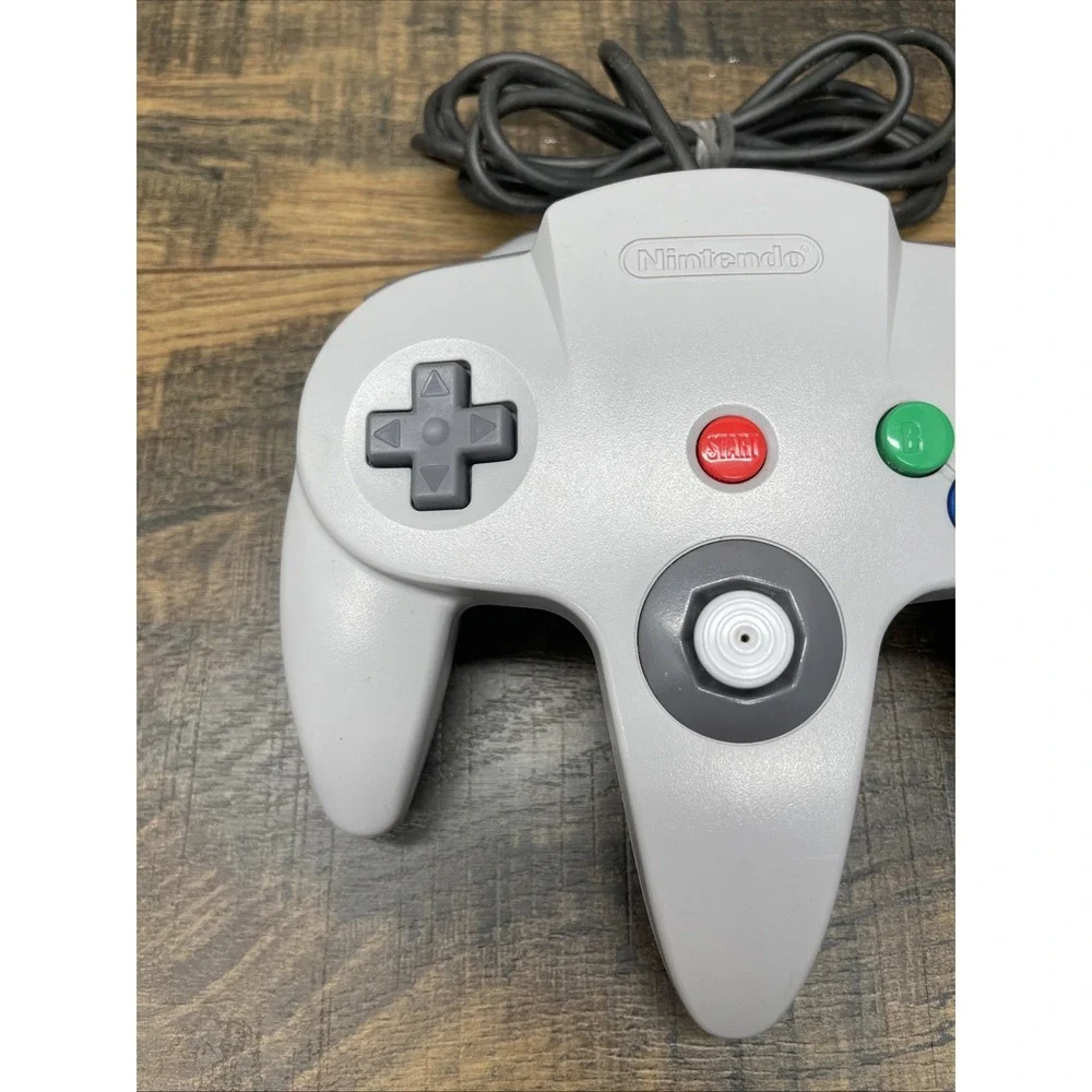 Official Nintendo 64 GRAY Controller AUTHENTIC OEM N64 NUS-005
